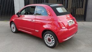 prueba del Fiat 500 Hybrid