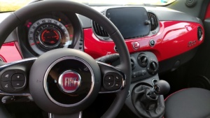prueba del Fiat 500 Hybrid