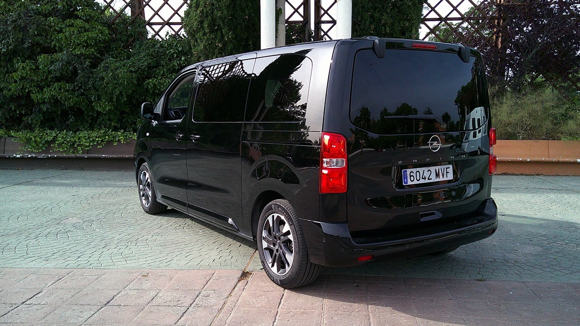 prueba opel zafira gs