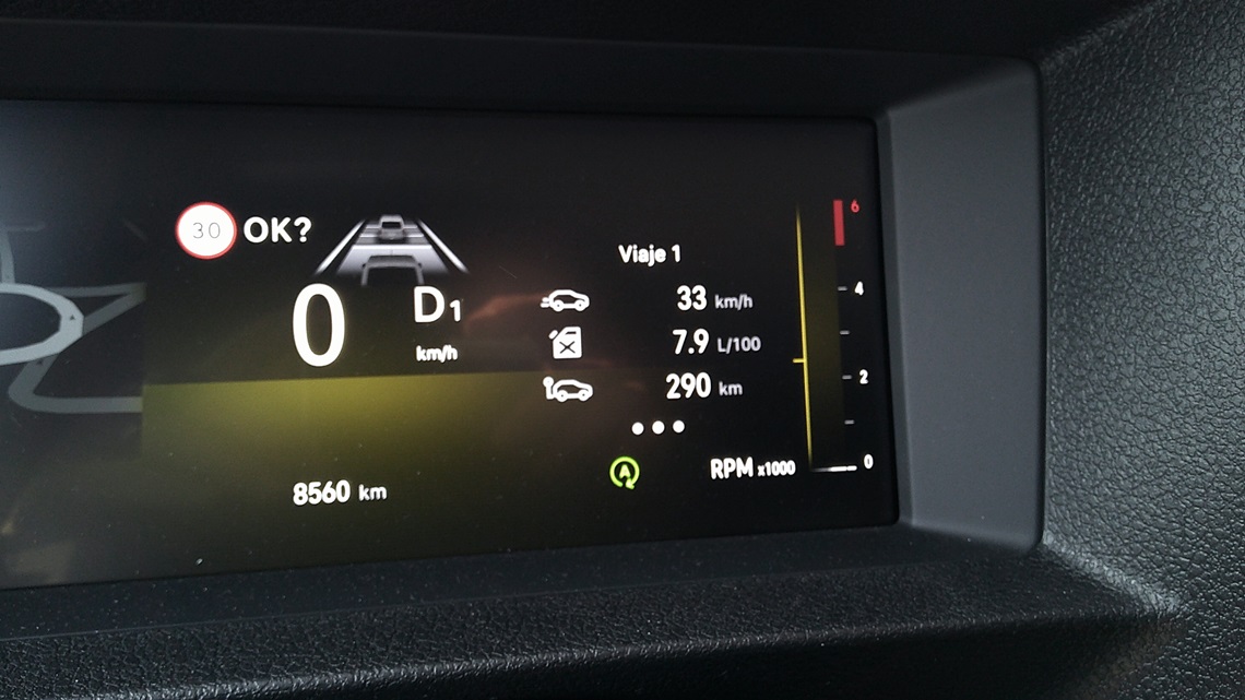 prueba opel zafira gs