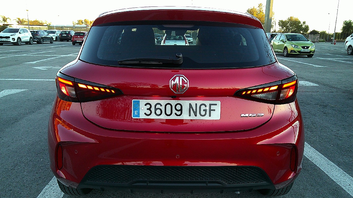 test mg3 gasolina