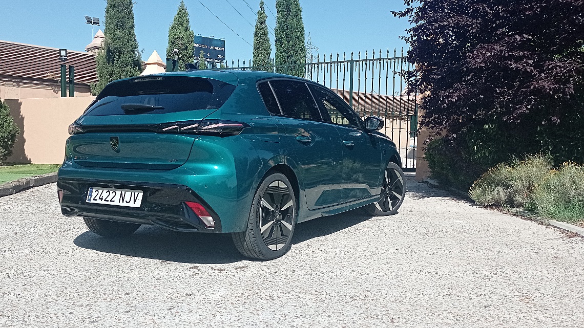 prueba peugeot 308 eléctrico