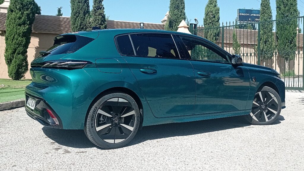 prueba peugeot 308 eléctrico