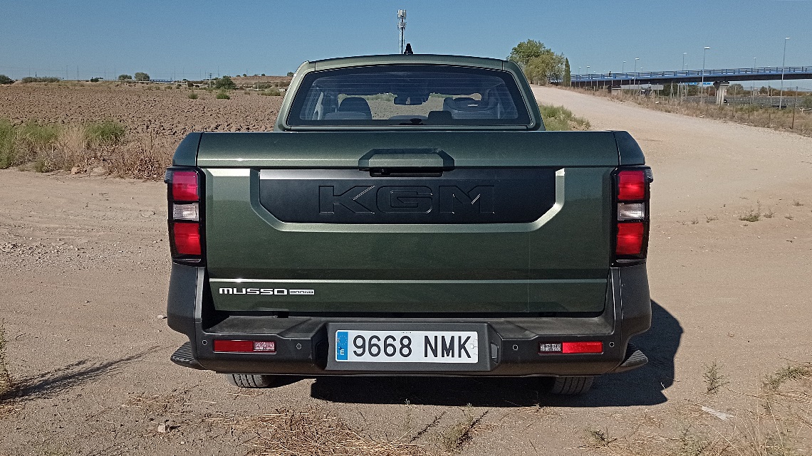 test kgm musso d22 larga