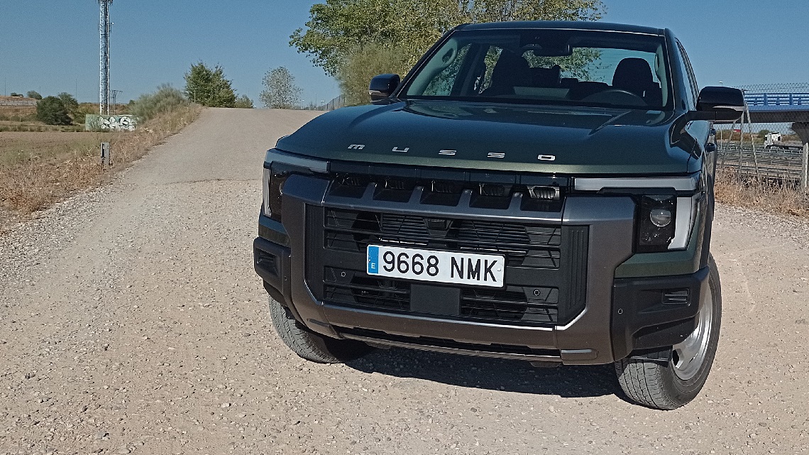 test kgm musso d22 larga